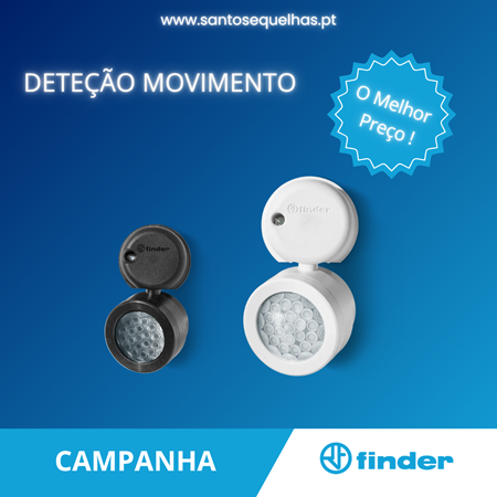 Logo do fornecedor Campanha   |   FINDER   |   2026-09   |   Detetores Movimento