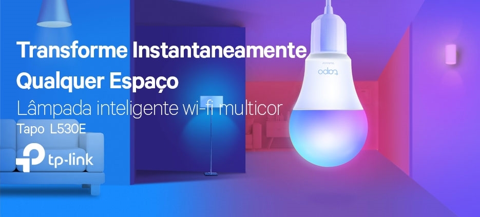 Lâmpada Inteligente WI-Fi da TP-Link