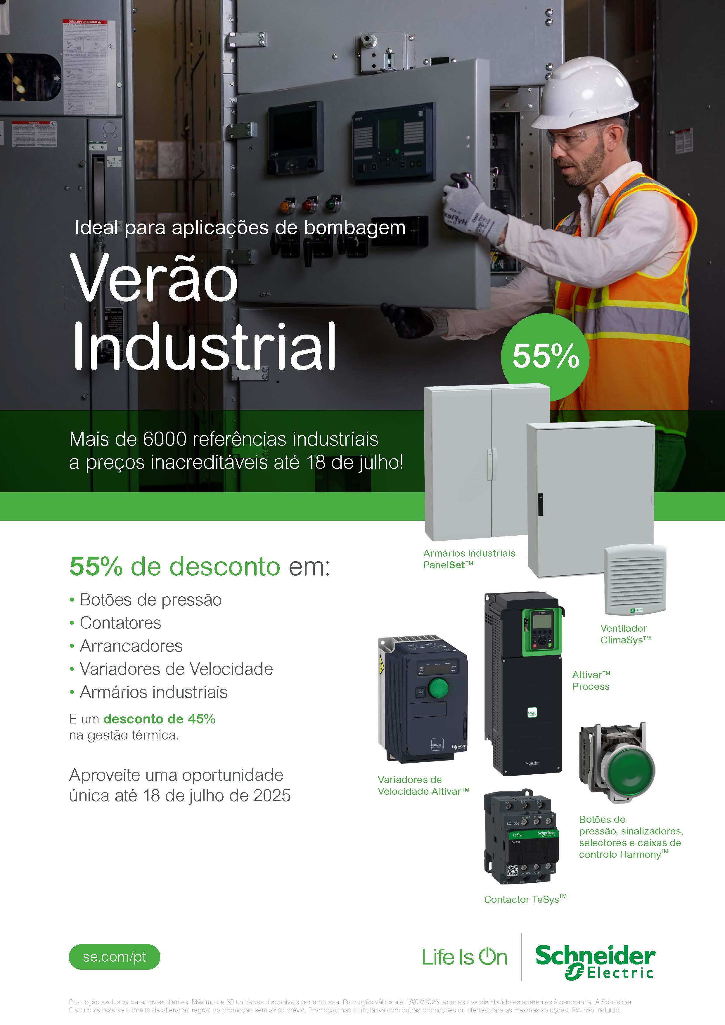 Verão Industrial Schneider